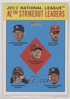 League Leaders - Clayton Kershaw, Cliff Lee, Roy Halladay, Tim Lincecum, Yovani…