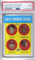 Rookie Stars - Joe Benson, Adron Chambers, Corey Brown, Michael Taylor [PSA&nbs…