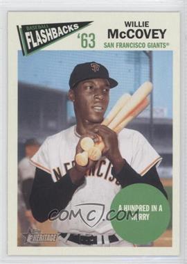 2012 Topps Heritage - Baseball Flashbacks #BF-WMC - Willie McCovey