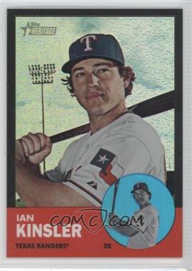 2012 Topps Heritage - Chrome - Black Refractor #HP15 - Ian Kinsler /63