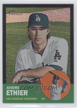 2012 Topps Heritage - Chrome - Black Refractor #HP38 - Andre Ethier /63