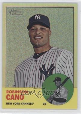2012 Topps Heritage - Chrome - Refractor #HP10 - Robinson Cano /563