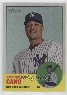 2012 Topps Heritage - Chrome - Refractor #HP10 - Robinson Cano /563