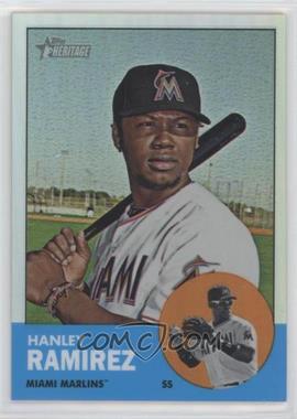 2012 Topps Heritage - Chrome - Refractor #HP19 - Hanley Ramirez /563