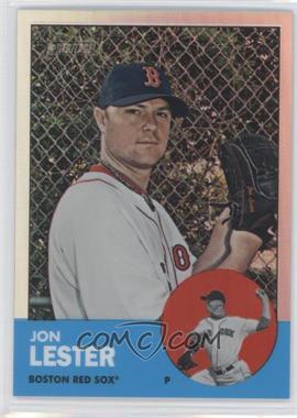 2012 Topps Heritage - Chrome - Refractor #HP59 - Jon Lester /563