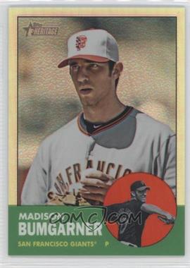 2012 Topps Heritage - Chrome - Refractor #HP66 - Madison Bumgarner /563