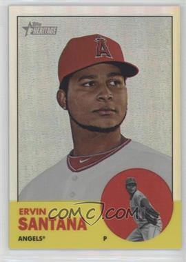 2012 Topps Heritage - Chrome - Refractor #HP68 - Ervin Santana /563