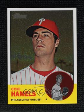 2012 Topps Heritage - Chrome #HP48 - Cole Hamels /1963