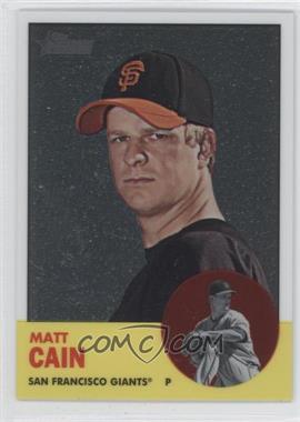 2012 Topps Heritage - Chrome #HP53 - Matt Cain /1963