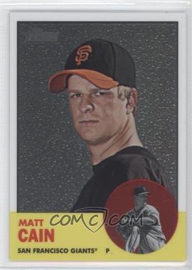 2012 Topps Heritage - Chrome #HP53 - Matt Cain /1963