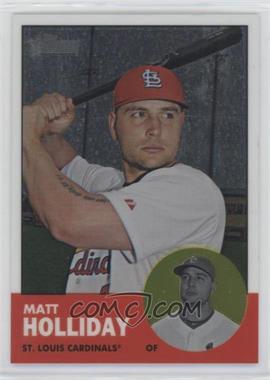 2012 Topps Heritage - Chrome #HP81 - Matt Holliday /1963