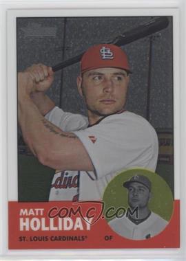 2012 Topps Heritage - Chrome #HP81 - Matt Holliday /1963