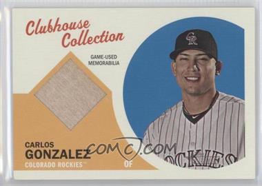 2012 Topps Heritage - Clubhouse Collection Relic #CCR-CGO - Carlos Gonzalez