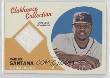 2012 Topps Heritage - Clubhouse Collection Relic #CCR-CS - Carlos Santana