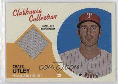2012 Topps Heritage - Clubhouse Collection Relic #CCR-CU - Chase Utley