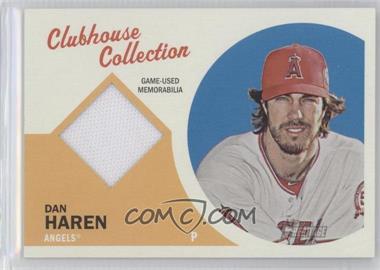 2012 Topps Heritage - Clubhouse Collection Relic #CCR-DH - Dan Haren