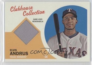 2012 Topps Heritage - Clubhouse Collection Relic #CCR-EA - Elvis Andrus
