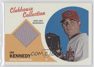 2012 Topps Heritage - Clubhouse Collection Relic #CCR-IK - Ian Kennedy
