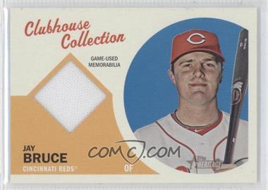 2012 Topps Heritage - Clubhouse Collection Relic #CCR-JBR - Jay Bruce