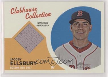 2012 Topps Heritage - Clubhouse Collection Relic #CCR-JE - Jacoby Ellsbury