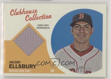 2012 Topps Heritage - Clubhouse Collection Relic #CCR-JE - Jacoby Ellsbury