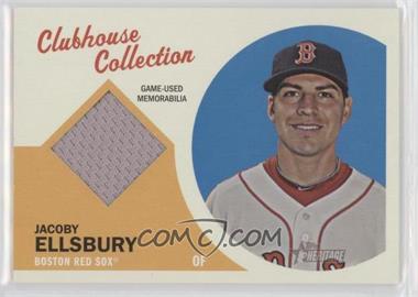 2012 Topps Heritage - Clubhouse Collection Relic #CCR-JE - Jacoby Ellsbury