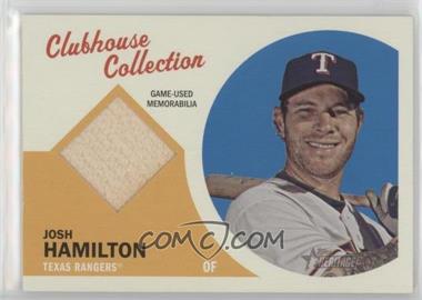2012 Topps Heritage - Clubhouse Collection Relic #CCR-JH - Josh Hamilton