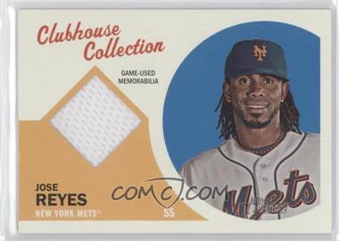 2012 Topps Heritage - Clubhouse Collection Relic #CCR-JR - Jose Reyes