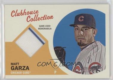 2012 Topps Heritage - Clubhouse Collection Relic #CCR-MG - Matt Garza