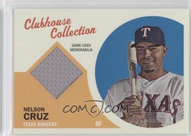 2012 Topps Heritage - Clubhouse Collection Relic #CCR-NC - Nelson Cruz