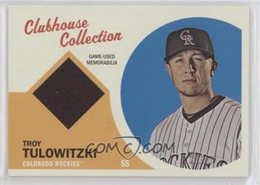 2012 Topps Heritage - Clubhouse Collection Relic #CCR-TT - Troy Tulowitzki