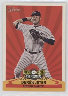 2012 Topps Heritage - New Age Performers #NAP DJ - Derek Jeter