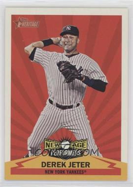 2012 Topps Heritage - New Age Performers #NAP DJ - Derek Jeter