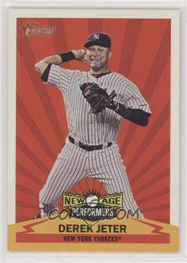 2012 Topps Heritage - New Age Performers #NAP DJ - Derek Jeter