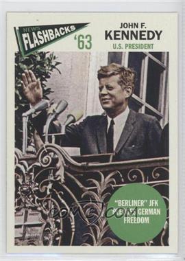 2012 Topps Heritage - News Flashbacks #NF-JKE - "Berliner: JFK Pledges German Freedom