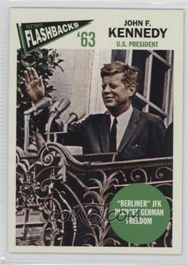 2012 Topps Heritage - News Flashbacks #NF-JKE - "Berliner: JFK Pledges German Freedom