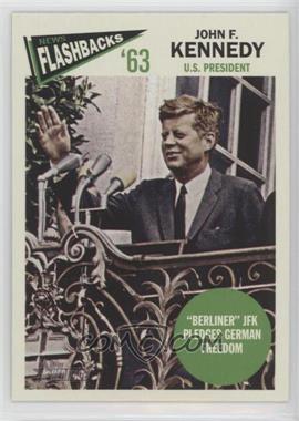 2012 Topps Heritage - News Flashbacks #NF-JKE - "Berliner: JFK Pledges German Freedom