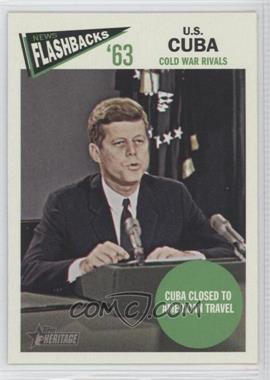 2012 Topps Heritage - News Flashbacks #NF-UC - U.S. Cuba