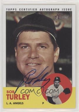2012 Topps Heritage - Real One Autographs #ROA-BT - Bob Turley