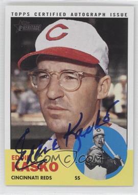 2012 Topps Heritage - Real One Autographs #ROA-EK - Eddie Kasko