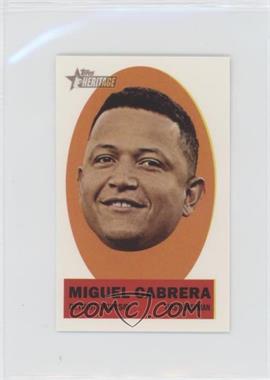 2012 Topps Heritage - Stick-Ons #1 - Miguel Cabrera