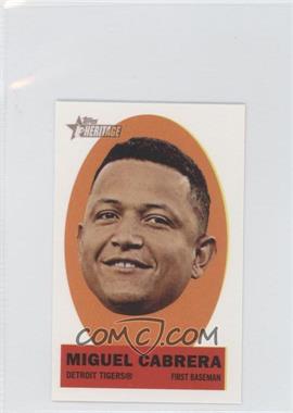 2012 Topps Heritage - Stick-Ons #1 - Miguel Cabrera