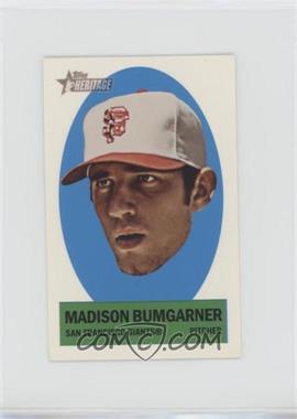 2012 Topps Heritage - Stick-Ons #10 - Madison Bumgarner