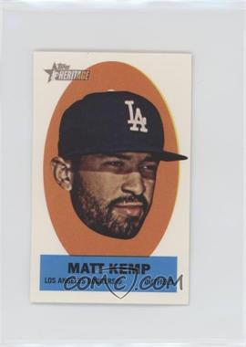 2012 Topps Heritage - Stick-Ons #15 - Matt Kemp