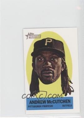2012 Topps Heritage - Stick-Ons #16 - Andrew McCutchen
