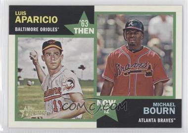 2012 Topps Heritage - Then and Now #TN-AB - Luis Aparicio, Michael Bourn