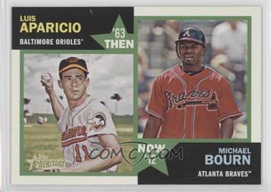 2012 Topps Heritage - Then and Now #TN-AB - Luis Aparicio, Michael Bourn