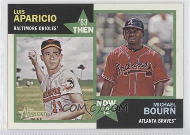 2012 Topps Heritage - Then and Now #TN-AB - Luis Aparicio, Michael Bourn