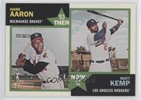 Hank Aaron, Matt Kemp [EX to NM]