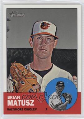 2012 Topps Heritage High Numbers - [Base] #H579 - Brian Matusz